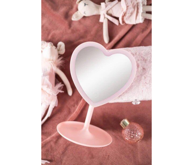 INNOGIO GIOperfect Pink Heart- Lusterko kosmetyczne różowe serce - 1360145 - zdjęcie 5